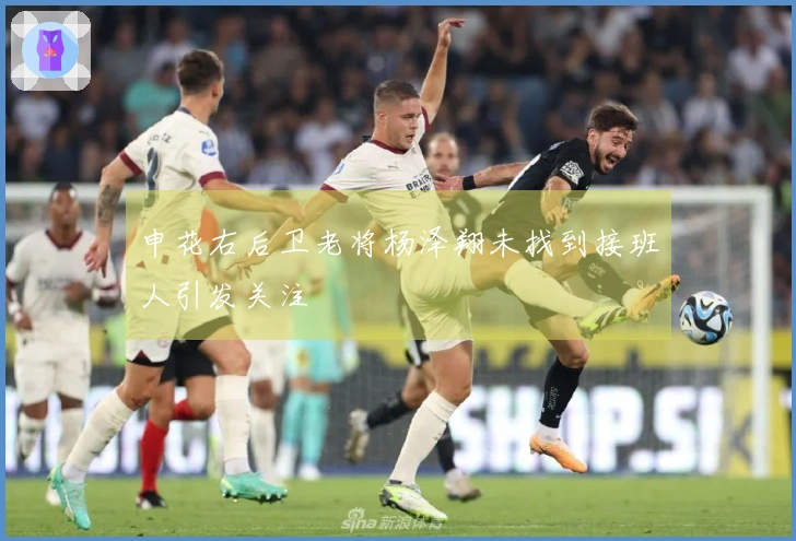 申花右后卫老将杨泽翔未找到接班人引发关注
